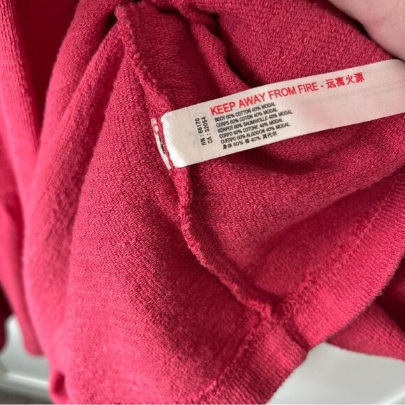 Anthropologie Saturday Sunday Kathie Flounced Relaxed fit Dress Pink small - Picture 10 of 15